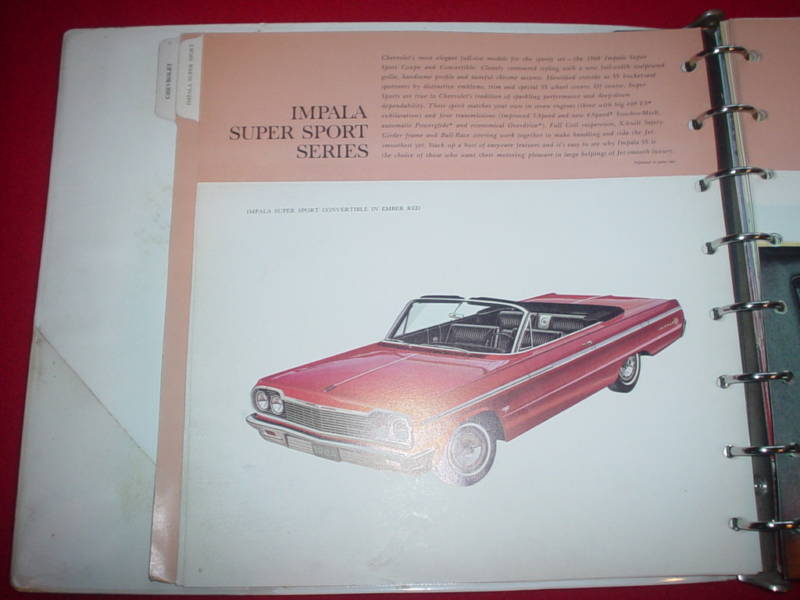 1964 Impala Convertible in the Dealer Album