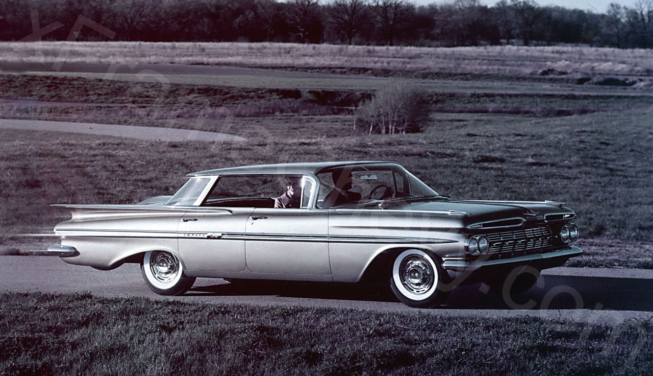 1959 Impala Sport Sedan at the Milford Proving Grounds