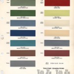 1958-1964 Chevrolet Paint Colors