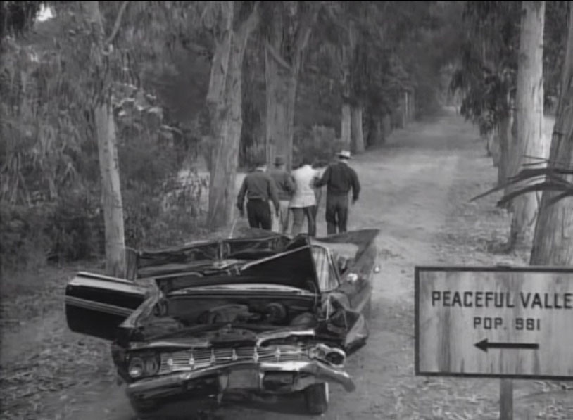 Twilight Zone - 1959 Impala Convertible crashed