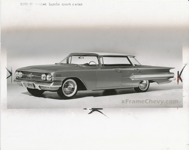 1960 Chevrolet Impala Sport Sedan Here's another 8 10 press kit photo