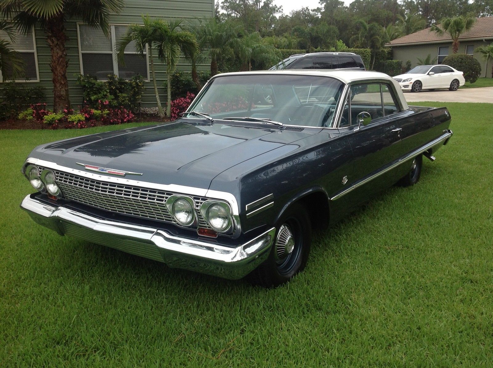 1963 Impala Sport Coupe - 409 blue 01