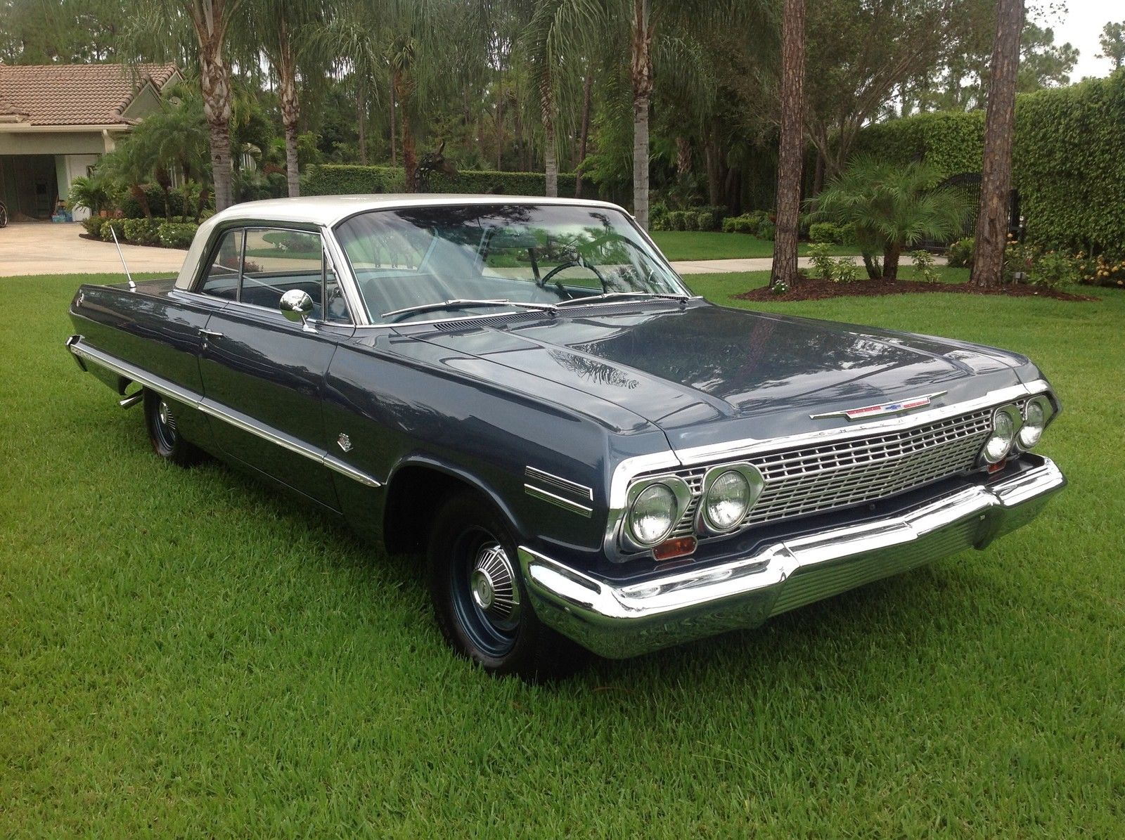 1963 Impala Sport Coupe - 409 blue 02