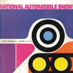 1960 National Automobile Show Program Brochure